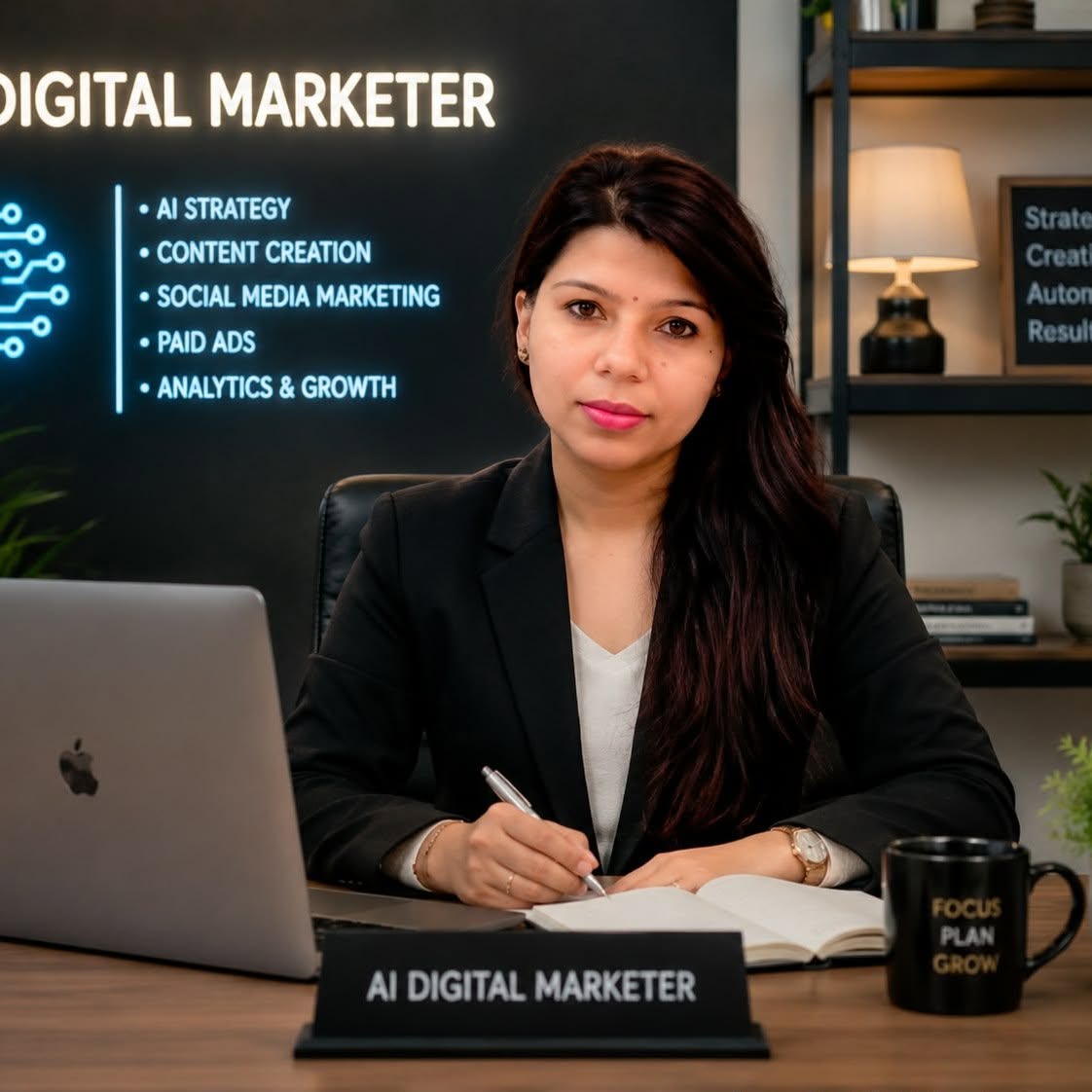 Ekta Upadhyay, AI digital marketer